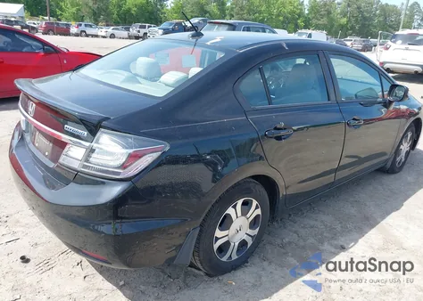 2013 Honda Civic Hybrid из США, поврежденный, VIN 19XFB4F23DE203191